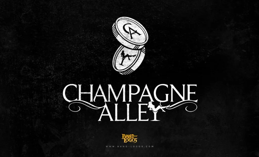 Rock Band Logos Champaigne Alley