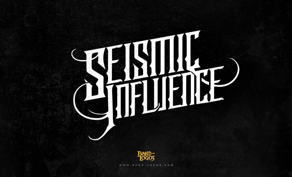 Rock Band Logos Seismic Influence
