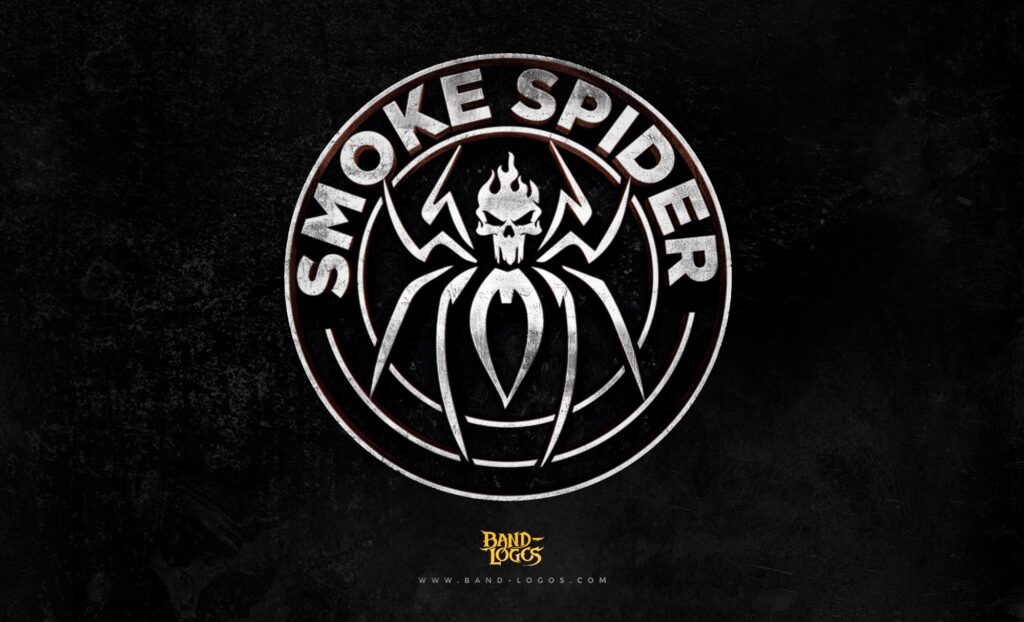 Rock Band Logos Smoke Spider