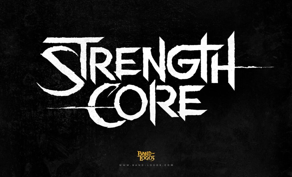 Rock Band Logos Strentgh Core
