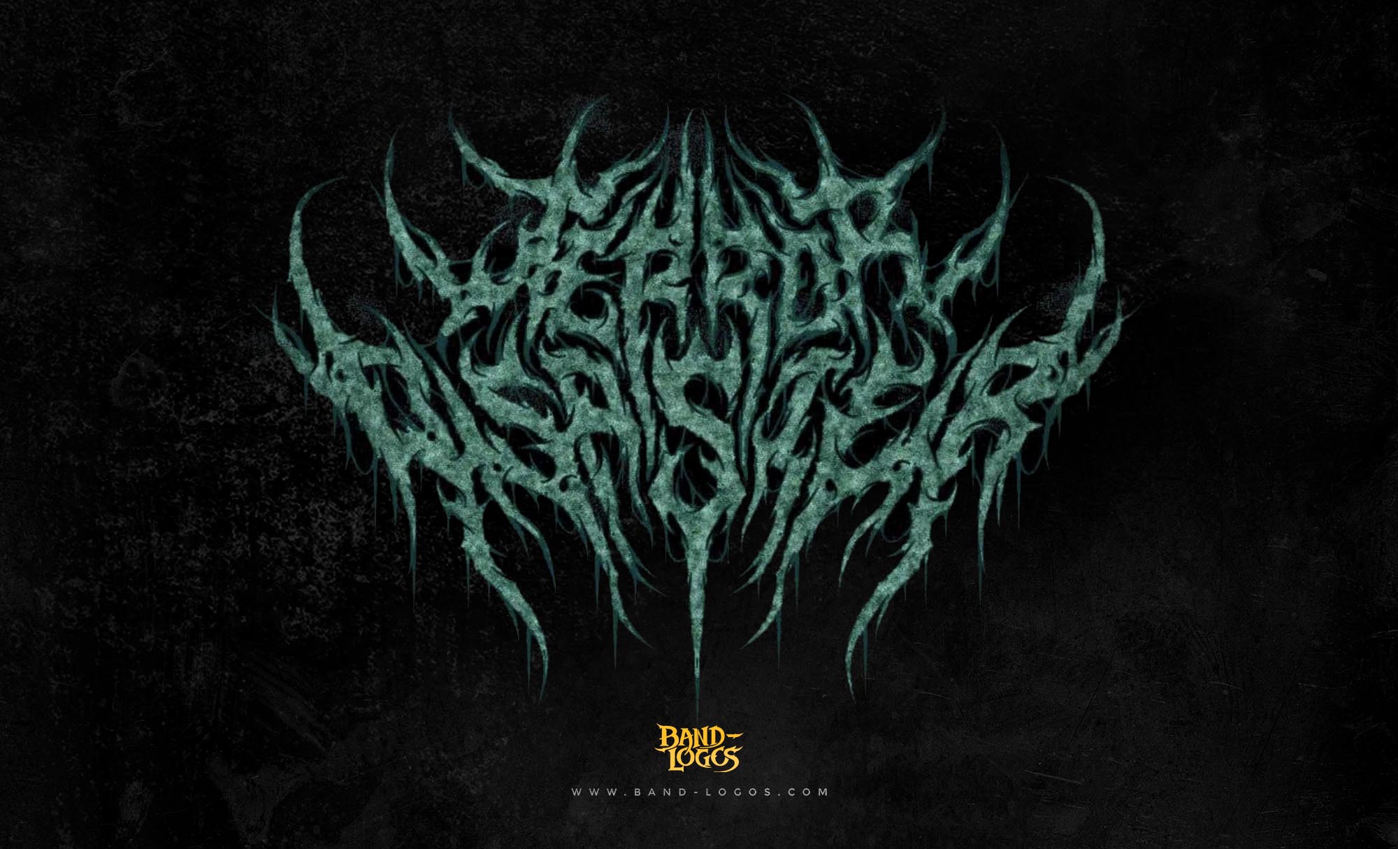 melodic black metal band logo