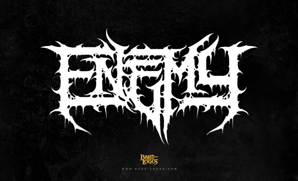 heavy metal band logos