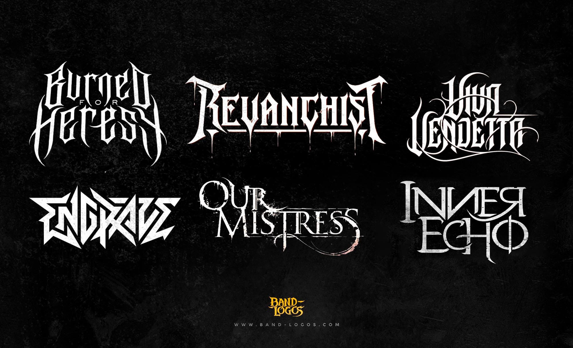 ABOUT DISPLAYED LOGOS Band Logos