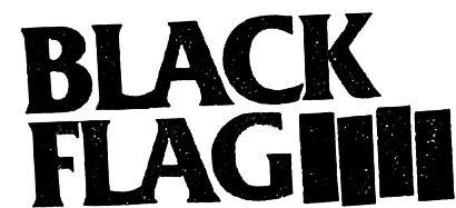 Black Flag Band Logo