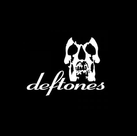 deftones band logo with skull 1