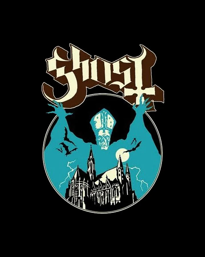The Ghost Band Logo: A Sinister Symbol of Occult Rock Mastery 3 ghost band logo