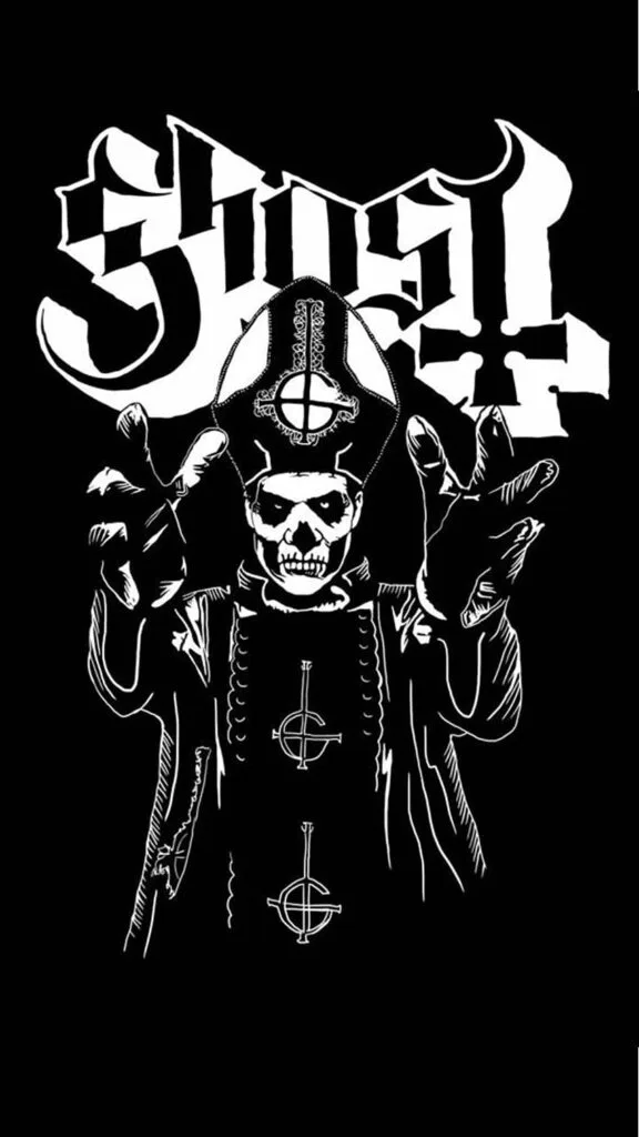 The Ghost Band Logo: A Sinister Symbol of Occult Rock Mastery 2 ghost band logo