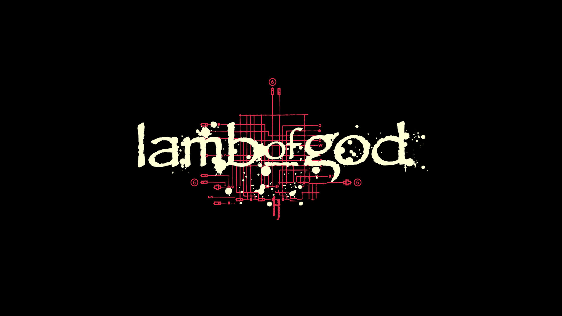 who designed lamb of god band logo