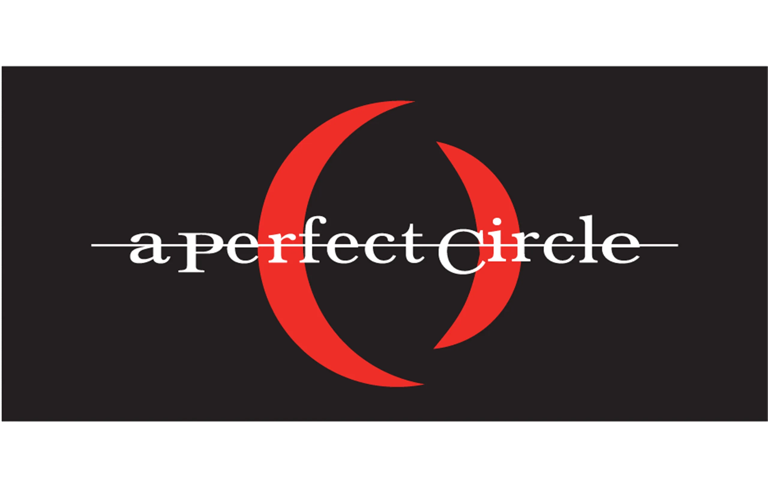 A Perfect Circle band logo featuring geometric circular design with interconnected elements representing the alternative rock band's philosophical visual identity